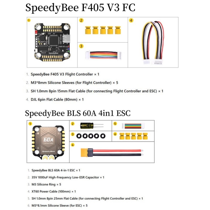 SpeedyBee F4 F405 V4 55A BLS 3 – Speedybee F405 V4 Bls 55A Stack Bewertung und Preis