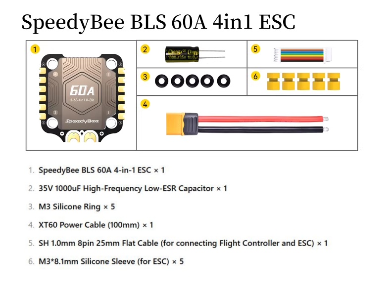 SpeedyBee F4 F405 V4 55A BLS 3 – Speedybee F405 V4 Bls 55A Stack Bewertung und Preis